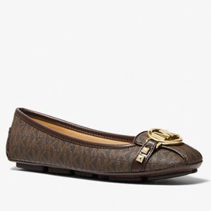 Michael Kors Fulton Studded Logo Moccasin Size 9M (fits like size 8-8 1/2)